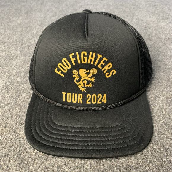 Foo Fighters 2024 Tour Everything Or Nothing At All Trucker Hat - Adjustable - Picture 1 of 15